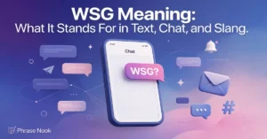 WSG Meaning